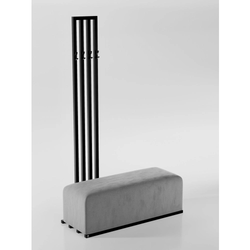 Ławka Tapicerowana z Wieszakiem