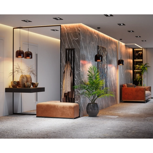 Ławka do przedpokoju z wieszakiem