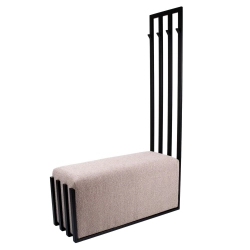 Ławka Tapicerowana z Wieszakiem