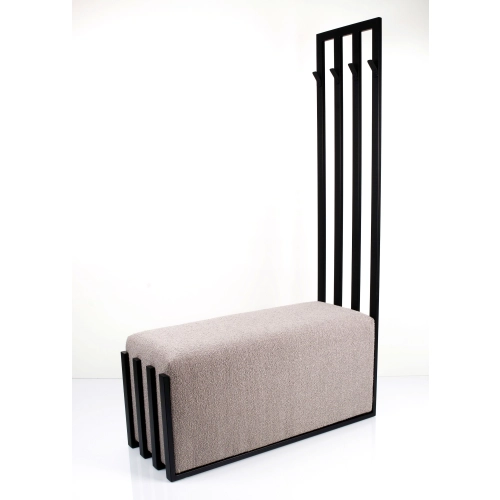 Ławka Tapicerowana z Wieszakiem