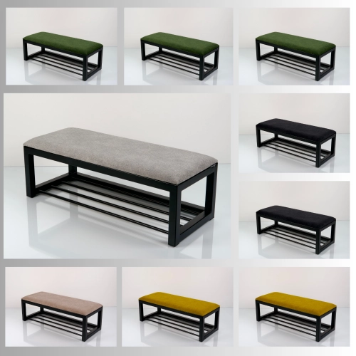 Ławka Tapicerowana Industrialna LGM-401 Rozmiary od 45 cm do 200 cm