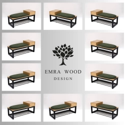 Ławka Tapicerowana Industrialna LGM-405