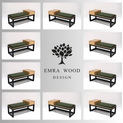 Ławka Tapicerowana Industrialna LGM-406