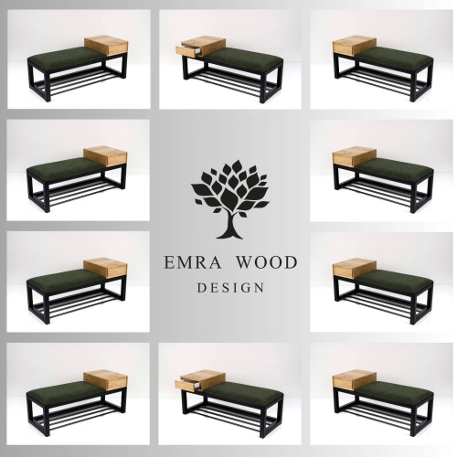 Ławka Tapicerowana Industrialna LGM-407