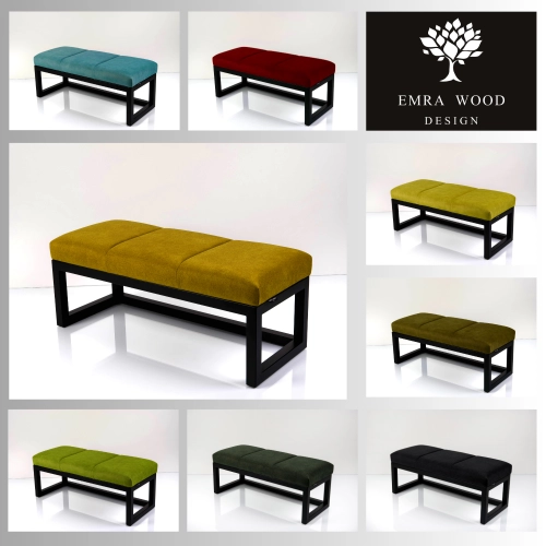 Ławka Tapicerowana Industrialna Tkanina HOLD ME 06 LGM-444 Rozmiary od 45 cm do 200 cm