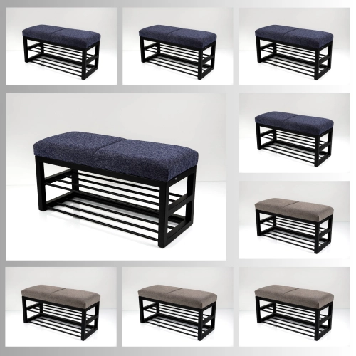 Ławka Tapicerowana Industrialna Kolory LGM-446 Rozmiary od 45 cm do 200 cm