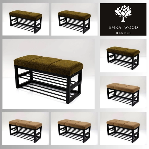 Ławka Tapicerowana Industrialna Kolory LGM-447 Rozmiary od 45 cm do 200 cm