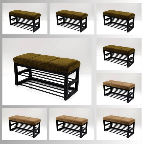 Ławka Tapicerowana Industrialna Kolory LGM-447 Rozmiary od 45 cm do 200 cm