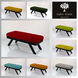 Ławka Tapicerowana Industrialna Kolory Rozmiary  LGM-454 Rozmiary od 45 cm do 200 cm