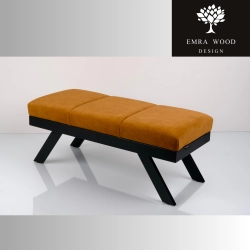 Ławka Tapicerowana Industrialna Tkanina HOLD ME 09  LGM-456 Rozmiary od 45 cm do 200 cm