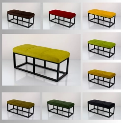 Ławka Tapicerowana Industrialna Kolory Rozmiary  LGM-463 Rozmiary od 45 cm do 200 cm