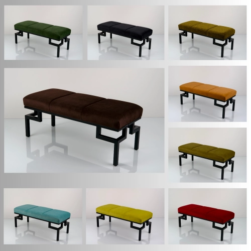 Ławka Tapicerowana Industrialna Kolory Rozmiary  LGM-464 Rozmiary od 45 cm do 200 cm