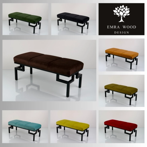 Ławka Tapicerowana Industrialna Kolory Rozmiary  LGM-464 Rozmiary od 45 cm do 200 cm