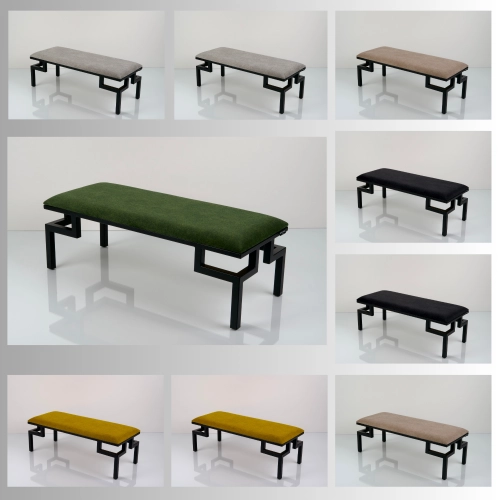 Ławka Tapicerowana Industrialna Kolory Rozmiary  LGM-466 Rozmiary od 45 cm do 200 cm