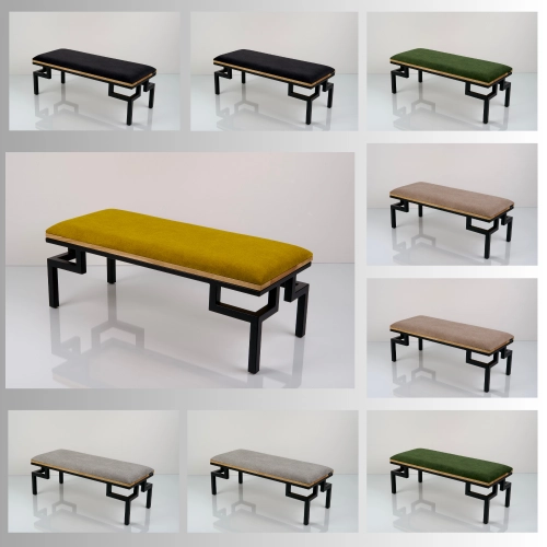 Ławka Tapicerowana Industrialna Kolory Rozmiary  LGM-467 Rozmiary od 45 cm do 200 cm