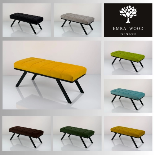 Ławka Tapicerowana Industrialna Kolory Rozmiary  LGM-469 Rozmiary od 45 cm do 200 cm