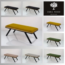 Ławka Tapicerowana Industrialna Kolory Rozmiary  LGM-473 Rozmiary od 45 cm do 200 cm