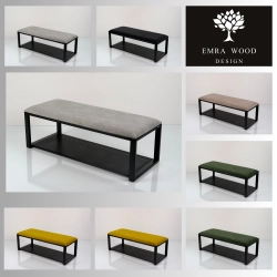 Ławka Tapicerowana Industrialna Kolory Rozmiary  LGM-474 Rozmiary od 45 cm do 200 cm