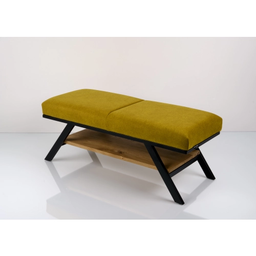 Ławka Tapicerowana Industrialna Tkanina STRONG 09  LGM-480 Rozmiary od 45 cm do 200 cm