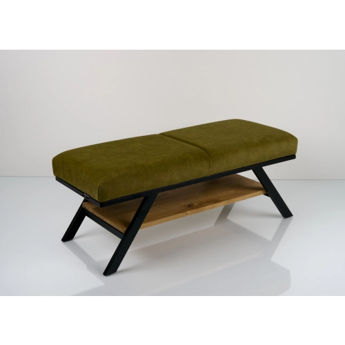 Ławka Tapicerowana Industrialna Tkanina HOLD ME 15  LGM-480 Rozmiary od 45 cm do 200 cm