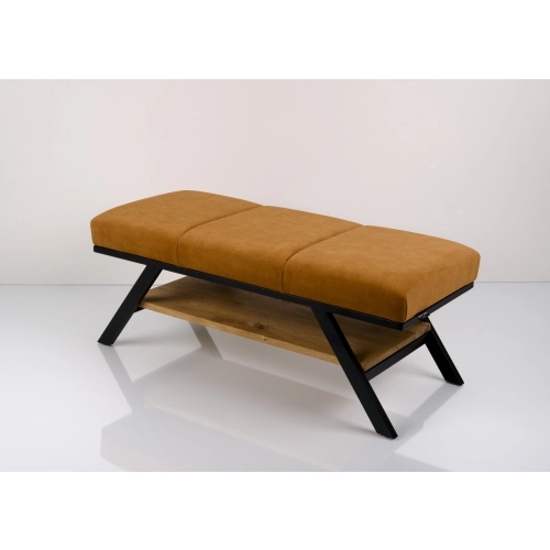 Ławka Tapicerowana Industrialna Tkanina STRONG 09  LGM-483 Rozmiary od 45 cm do 200 cm