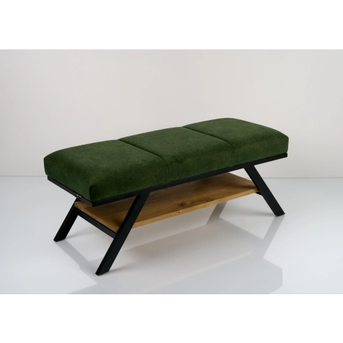 Ławka Tapicerowana Industrialna Tkanina STRONG 09  LGM-483 Rozmiary od 45 cm do 200 cm