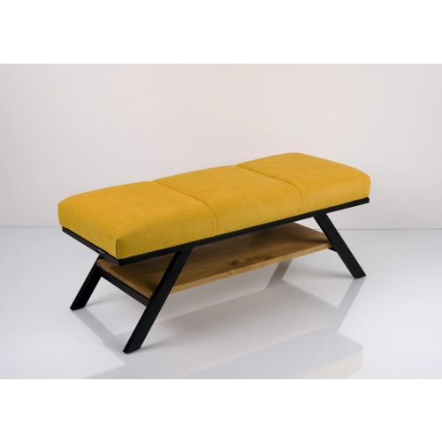 Ławka Tapicerowana Industrialna Tkanina STRONG 09  LGM-483 Rozmiary od 45 cm do 200 cm