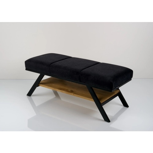 Ławka Tapicerowana Industrialna Tkanina STRONG 09  LGM-483 Rozmiary od 45 cm do 200 cm