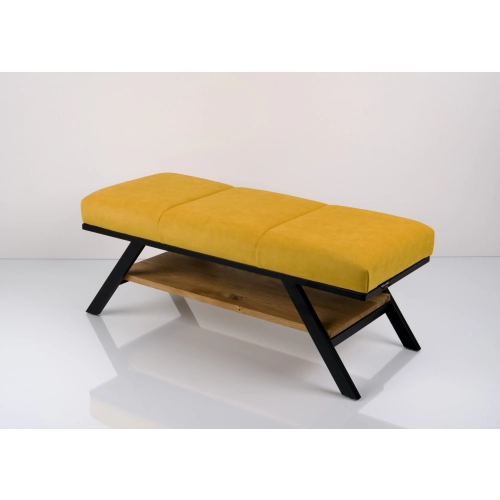 Ławka Tapicerowana Industrialna Tkanina STRONG 09  LGM-483 Rozmiary od 45 cm do 200 cm