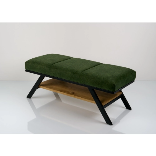 Ławka Tapicerowana Industrialna Tkanina STRONG 09  LGM-483 Rozmiary od 45 cm do 200 cm