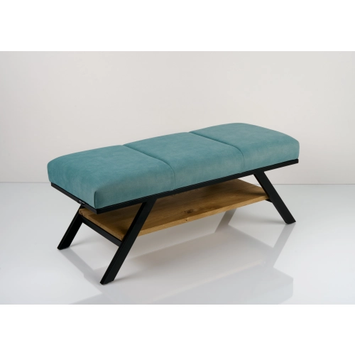 Ławka Tapicerowana Industrialna Tkanina STRONG 09  LGM-483 Rozmiary od 45 cm do 200 cm