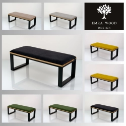 Ławka Tapicerowana Industrialna Kolory Rozmiary  LGM-493 Rozmiary od 45 cm do 200 cm