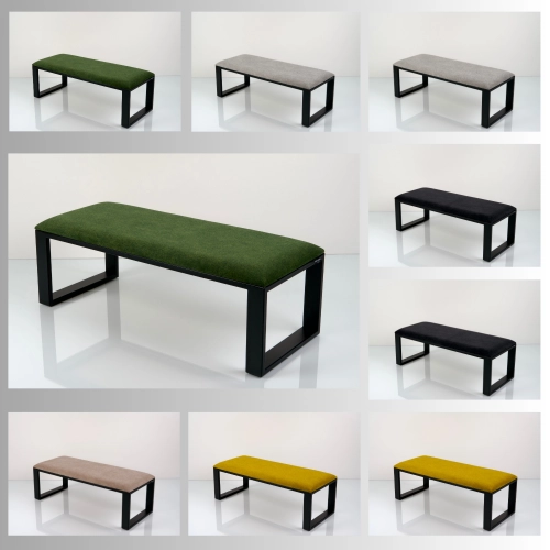 Ławka Tapicerowana Industrialna Kolory Rozmiary  LGM-494 Rozmiary od 45 cm do 200 cm