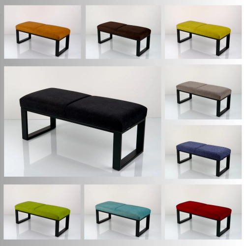 Ławka Tapicerowana Industrialna Kolory Rozmiary  LGM-496 Rozmiary od 45 cm do 200 cm