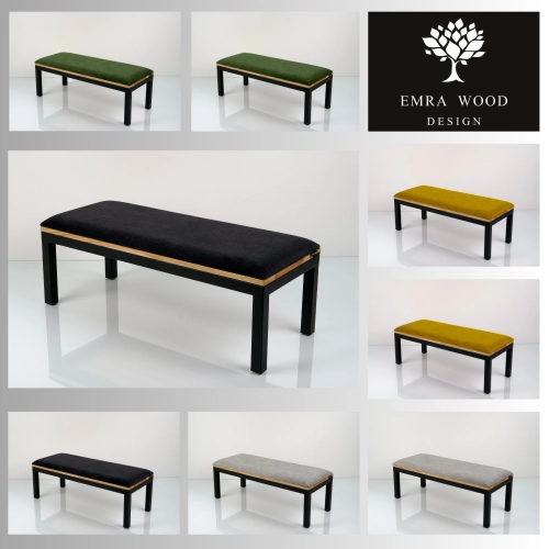 Ławka Tapicerowana Industrialna Kolory Rozmiary  LGM-500 Rozmiary od 45 cm do 200 cm