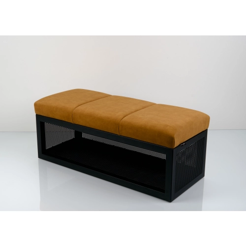 Ławka Tapicerowana Industrialna Tkanina HOLD ME 09  LGM-506 Rozmiary od 45 cm do 200 cm