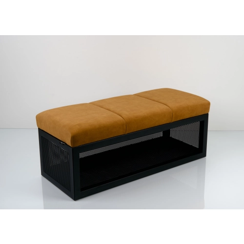 Ławka Tapicerowana Industrialna Tkanina HOLD ME 09  LGM-506 Rozmiary od 45 cm do 200 cm