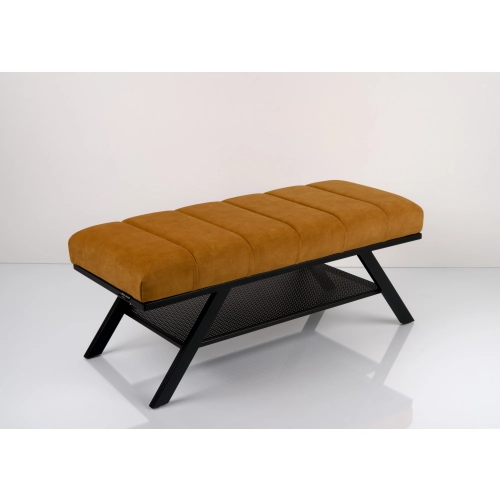 Ławka Tapicerowana Industrialna Tkanina   LGM-507 Rozmiary od 45 cm do 200 cm