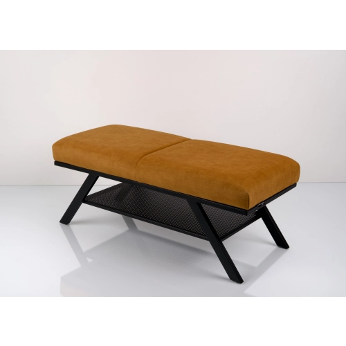 Ławka Tapicerowana Industrialna Tkanina  HOLD ME 09 LGM-508 Rozmiary od 45 cm do 200 cm