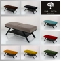 Ławka Tapicerowana Industrialna Tkanina HOLD ME 19  LGM-508 Rozmiary od 45 cm do 200 cm