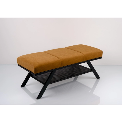 Ławka Tapicerowana Industrialna Tkanina HOLDME 09  LGM-509 Rozmiary od 45 cm do 200 cm