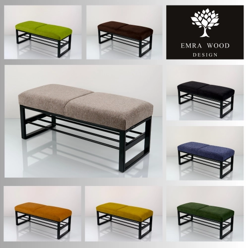 Ławka Tapicerowana Industrialna Kolory Rozmiary  LGM-515 Rozmiary od 45 cm do 200 cm