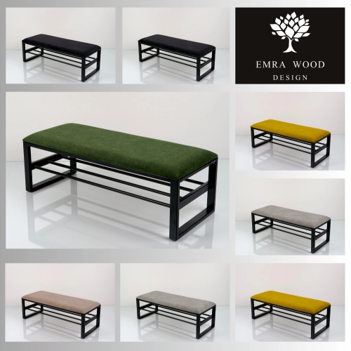 Ławka Tapicerowana Industrialna Kolory Rozmiary  LGM-517 Rozmiary od 45 cm do 200 cm