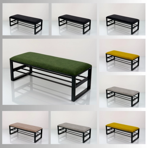 Ławka Tapicerowana Industrialna Kolory Rozmiary  LGM-517 Rozmiary od 45 cm do 200 cm