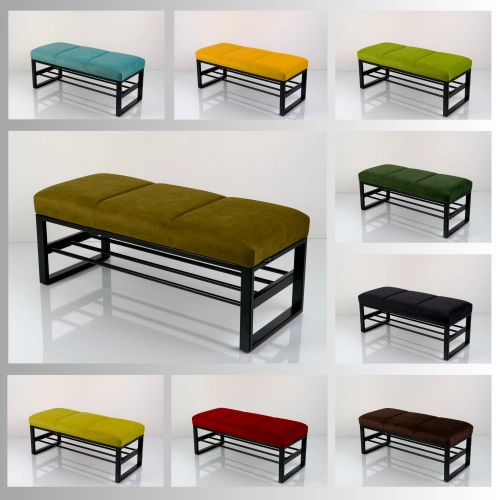 Ławka Tapicerowana Industrialna Kolory Rozmiary  LGM-518 Rozmiary od 45 cm do 200 cm