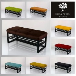 Ławka Tapicerowana Industrialna Kolory Rozmiary  LGM-525 Rozmiary od 45 cm do 200 cm