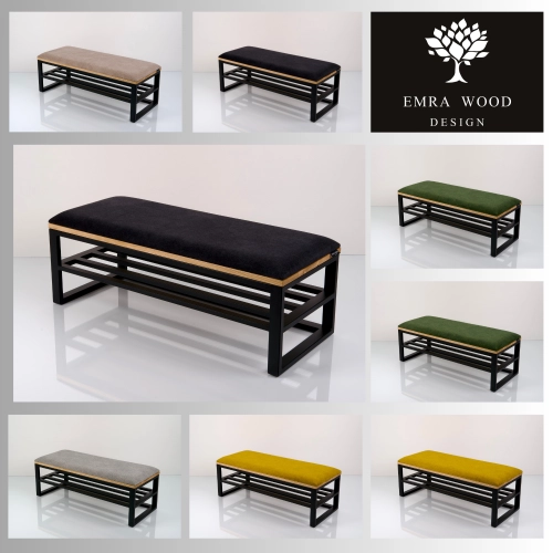 Ławka Tapicerowana Industrialna Kolory Rozmiary  LGM-526 Rozmiary od 45 cm do 200 cm