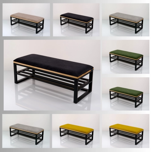 Ławka Tapicerowana Industrialna Kolory Rozmiary  LGM-526 Rozmiary od 45 cm do 200 cm