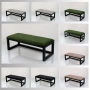 Ławka Tapicerowana Industrialna Kolory Rozmiary  LGM-528 Rozmiary od 45 cm do 200 cm
