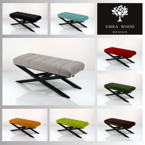 Ławka Tapicerowana Industrialna Kolory Rozmiary  LGM-530 Rozmiary od 45 cm do 200 cm